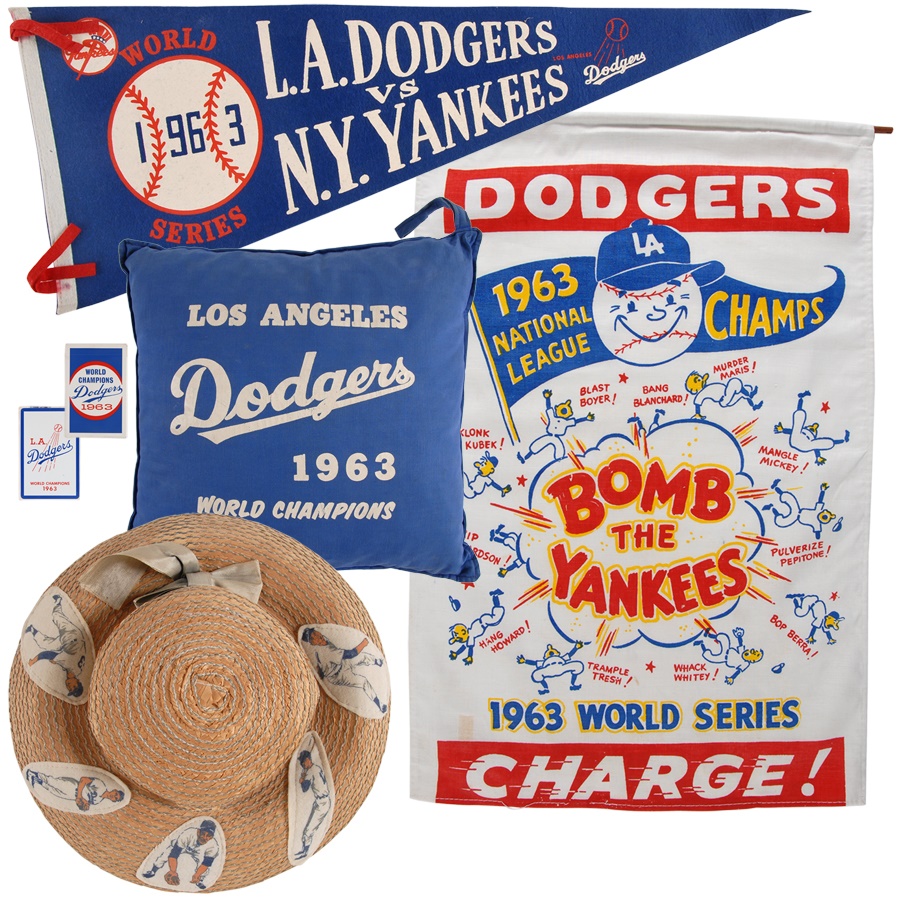 The Sal LaRocca Collection - 1963 Los Angeles Dodgers World Series Collection