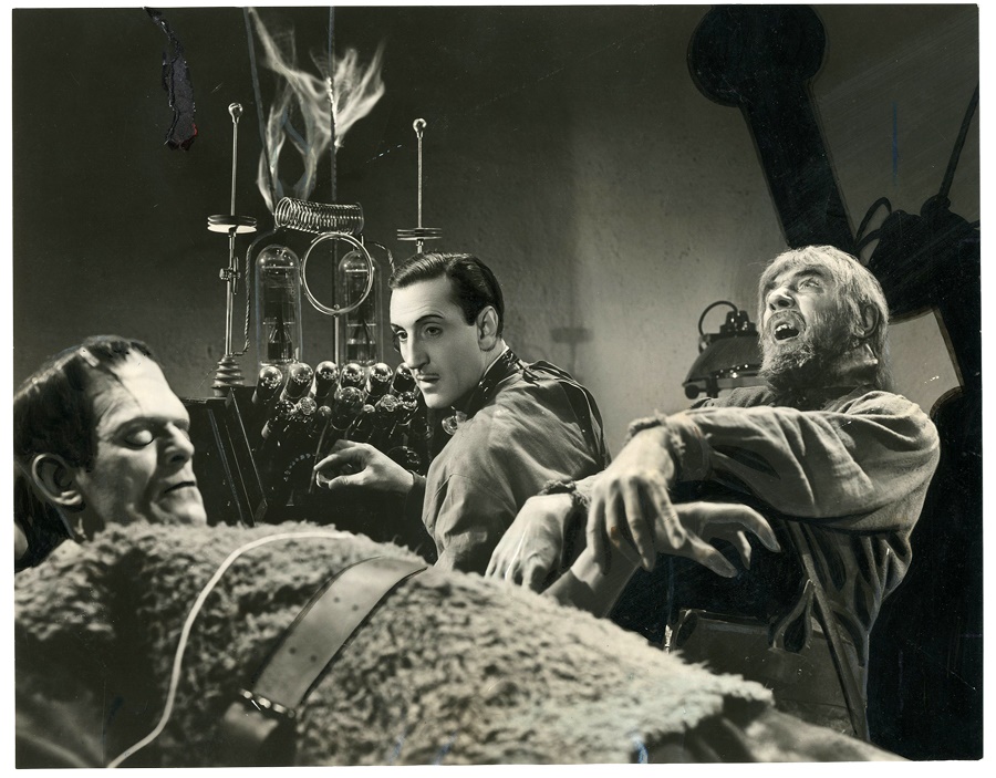- "Frankenstein Meets The Wolfman" Photgraph