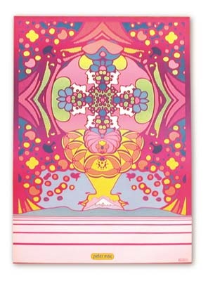 Peter Max - 1968 "2000 Light Years" Poster (24x36")