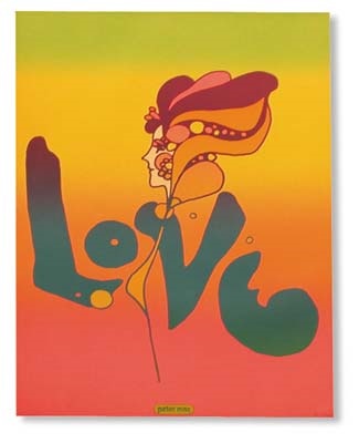 Peter Max - 1968 "Love" Poster (24x36")