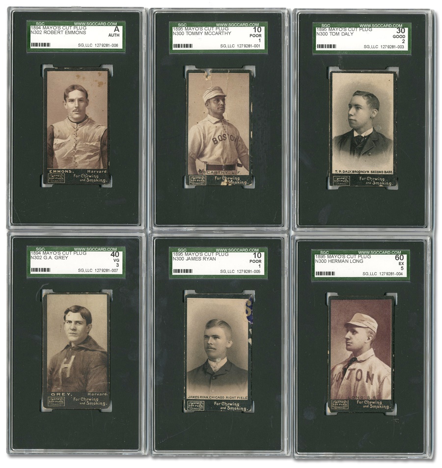 Sports and Non Sports Cards - Mayo Cut Plug Tobacco Cards (7)
