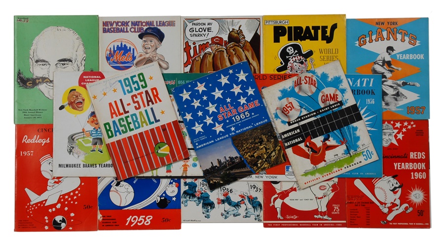 Baseball Memorabilia - 1962 Mets Yearbook and Program Collection (18)