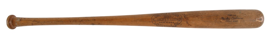 Baseball Memorabilia - Late 1930s Mickey Cochrane Game Used Bat