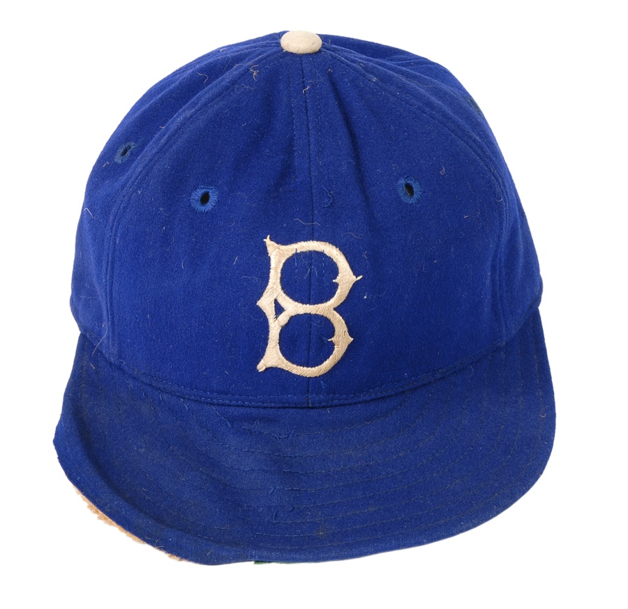 The Sal LaRocca Collection - Leo Durocher Brooklyn Dodgers Game Worn Cap