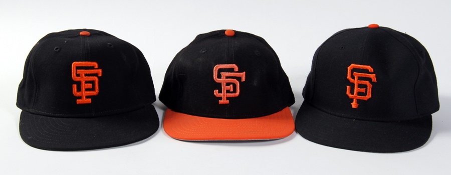 - New York and SanFrancisco Giants Cap Collection (7)