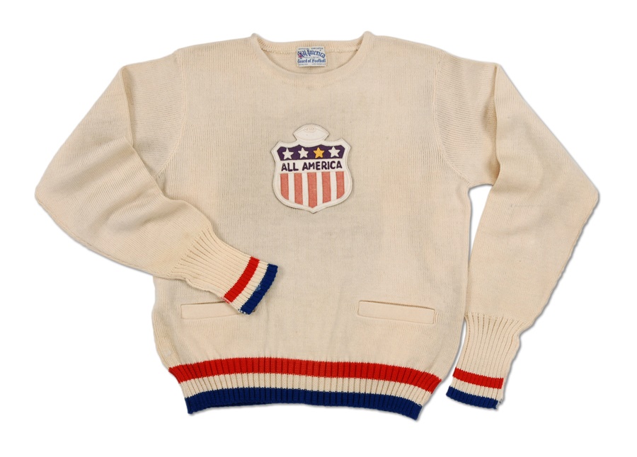 - 1950s All America Football Sweater