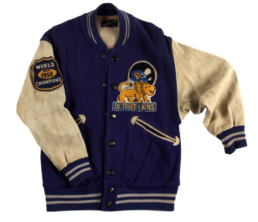 Football - 1952 Detroit Lions World Champions Jacket