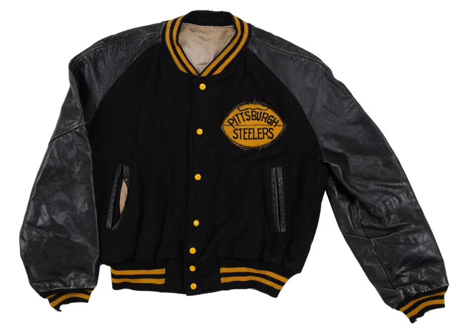 - 1957 Vintage Pittsburgh Steelers Players Jacket