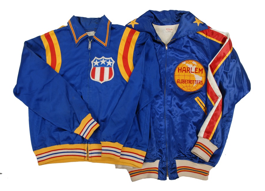 Harlem Globetrotters and Harlem Clowns Satin Warm-Up Jackets