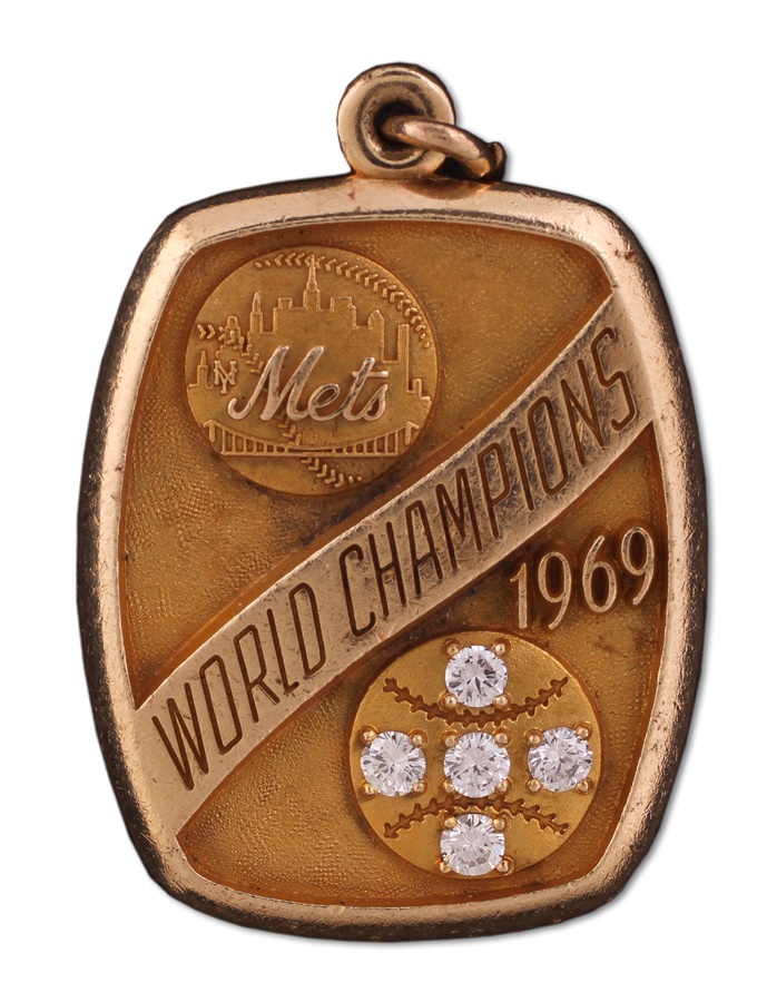Sports Rings And Awards - 1969 New York Mets World Championship Medallion