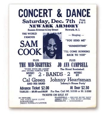 - 1963 Sam Cooke Handbill