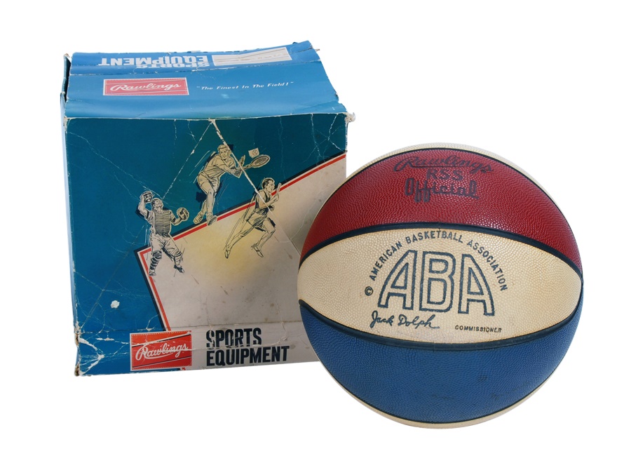 - 1969-72 ABA Basketball with Original Box