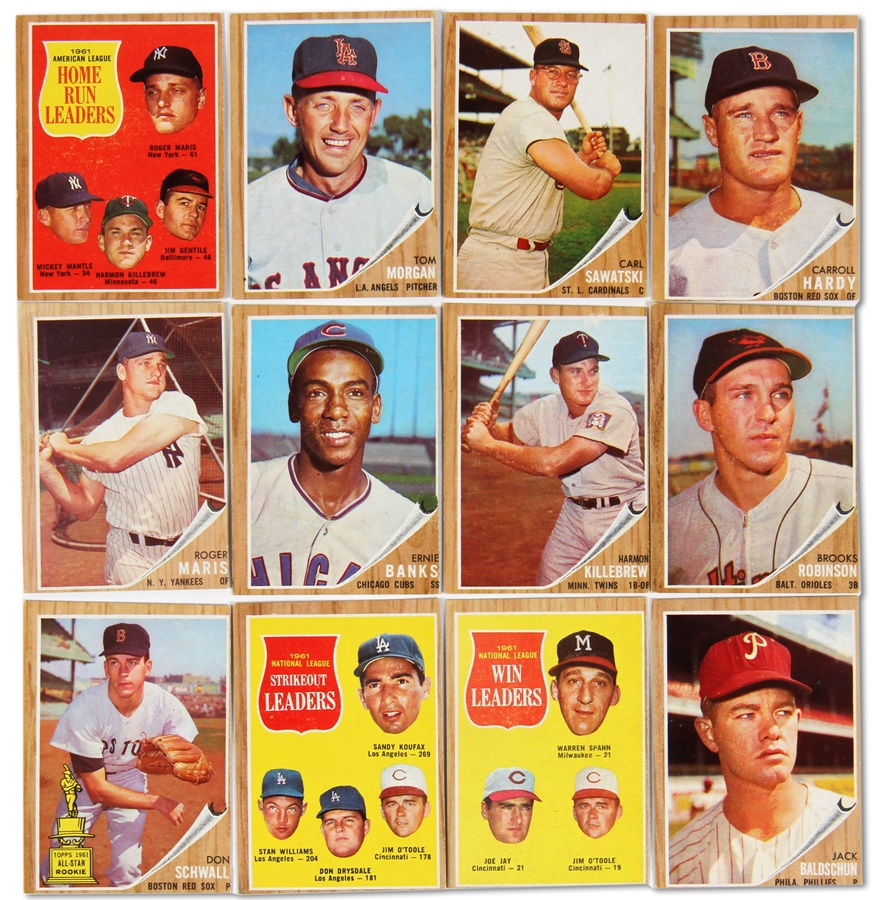 Sports and Non Sports Cards - 1962 Topps Venezuelan Including Seven (7) Roger Maris