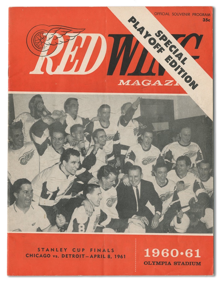 1960-61 Stanley Cup Finals Programs and Tickets (4)