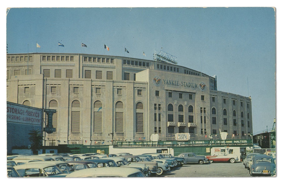 - Rare 1953-55 Yankee Stadium Dormand Postcard