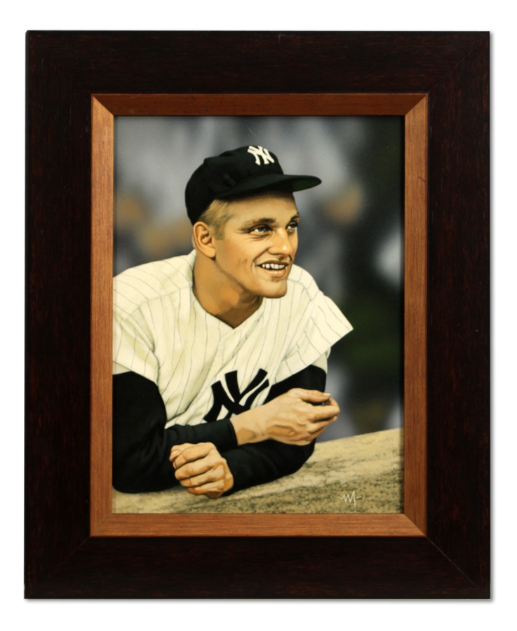 - Roger Maris Original Painting by Arthur K Miller