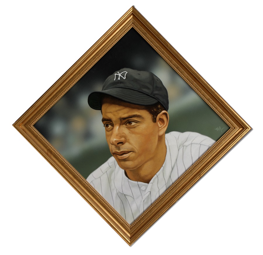 - Joe DiMaggio Original Painting by Arthur K. Miller