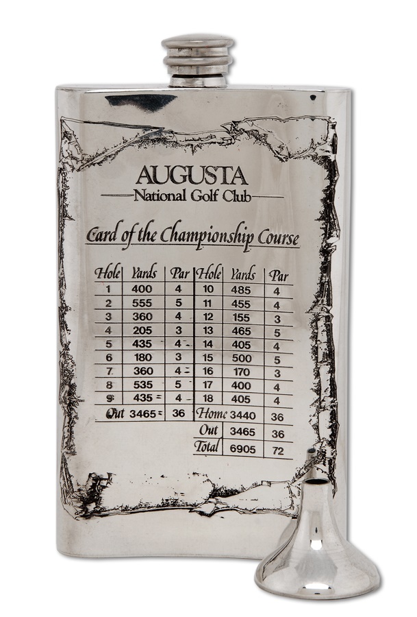 - Augusta National Golf Club Pewter Flask