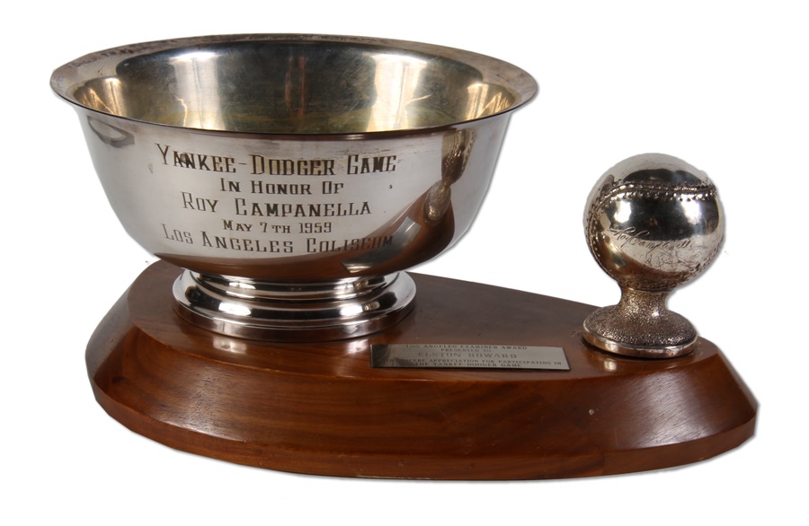 1959 Roy Campanella Night Award Given to Elston Howard