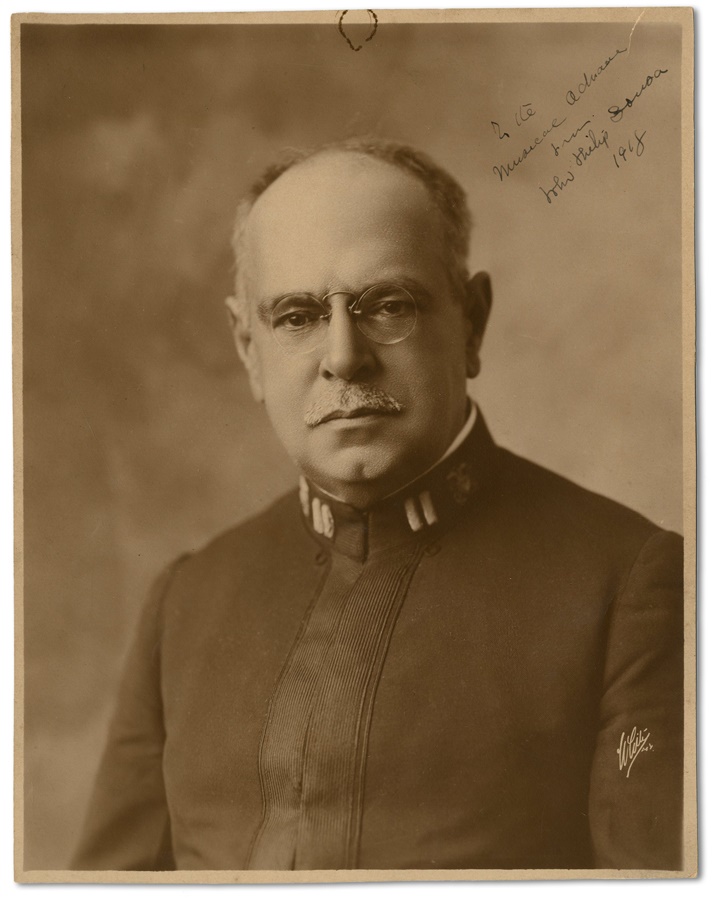 - 1918 John Philip Sousa Signed Photograph
