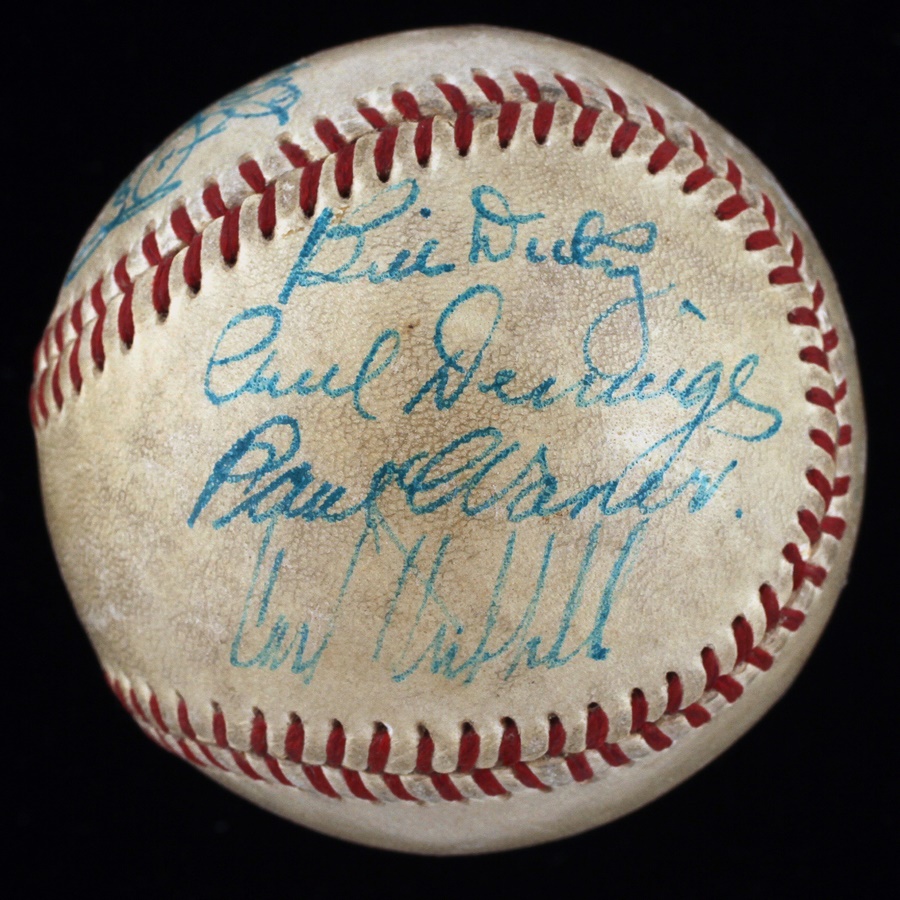 Baseball Autographs - Hall of Famers Signed Baseball