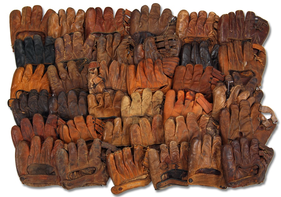1920s- 1960s Baseball Gloves By Assorted Manufacturers (110)