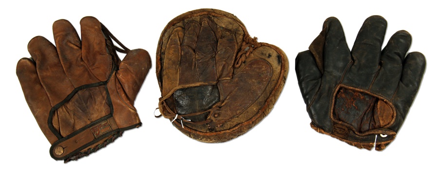 1890s -1920s Baseball Glove Assortment (27)