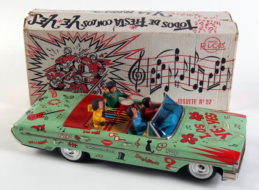 - Beatles "Yea Yea Yea" Car in Original Box