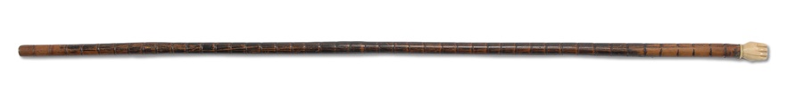 Baseball Memorabilia - 19th Century Ivory Baseball Cane