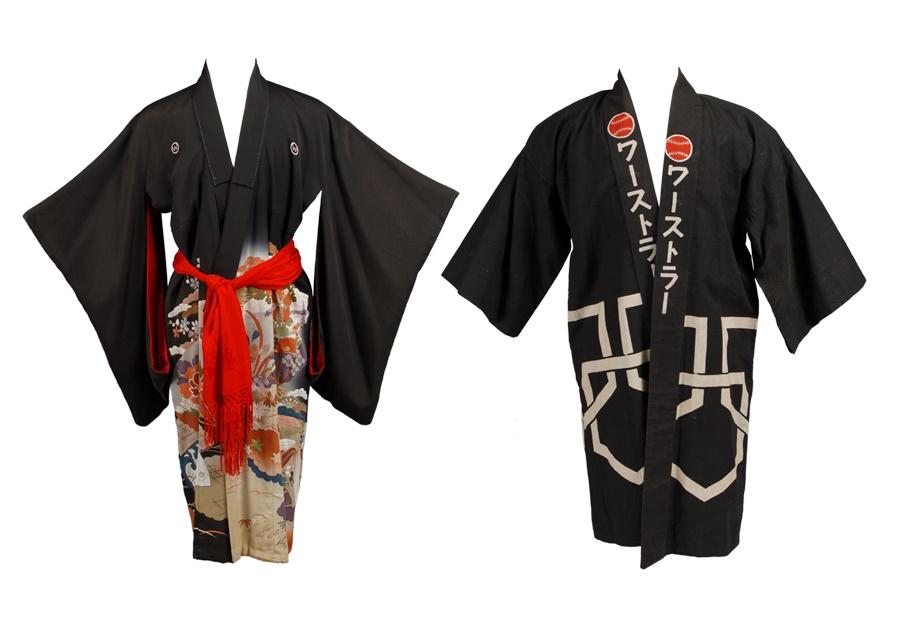 Mr. and Mrs Rabbit Warstler 1934 Tour of Japan Kimonos (2)