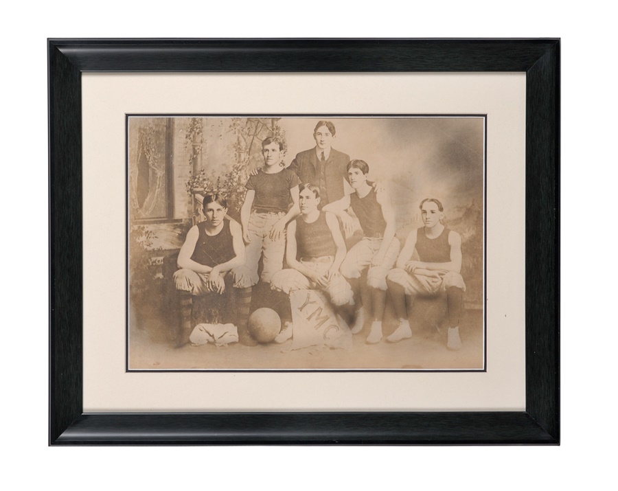 - Turn of the Century YMCA Basketball Large Photograph
