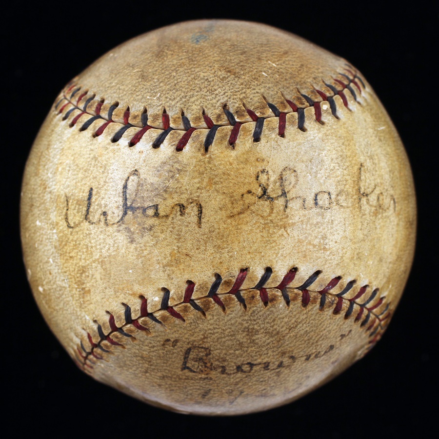 Baseball Autographs - Urban Shocker Single Signed Baseball