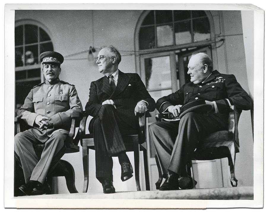 Political - Roosevelt at Teheran