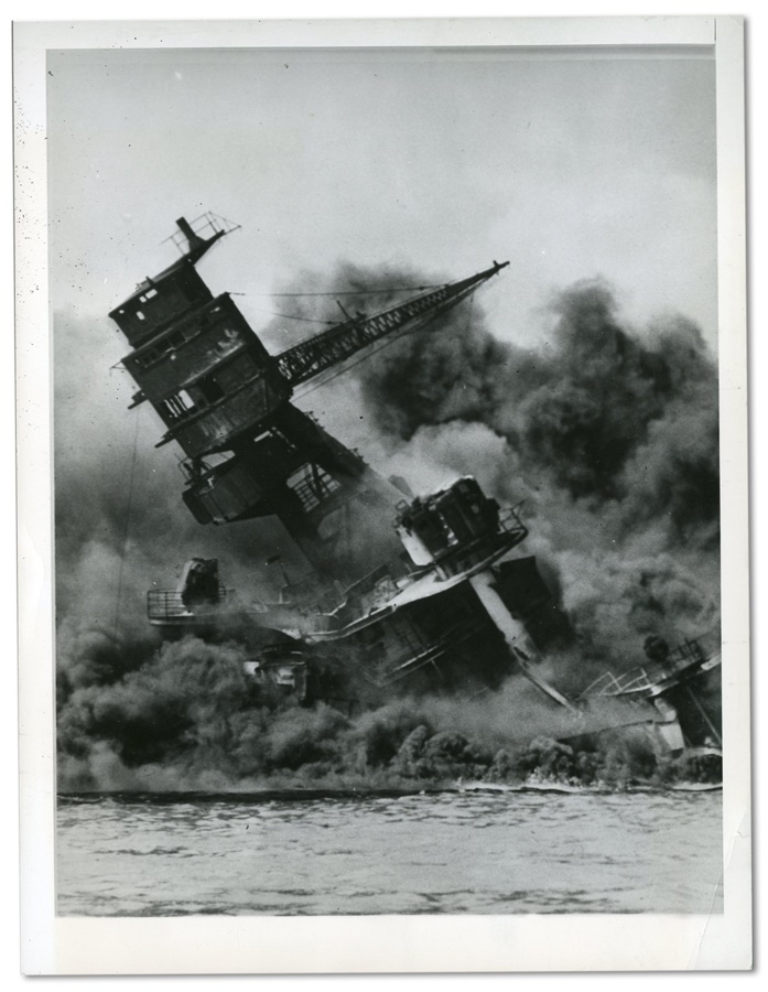 Historical - Pearl Harbor Death of the Arizona