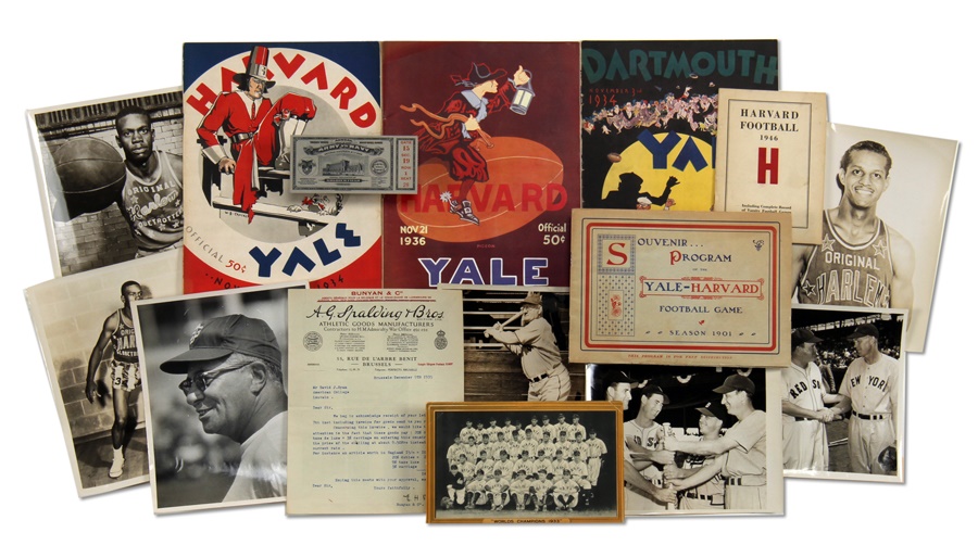 - Large Collection Of Sports Ephemera Including Baseball, Football & Basketball