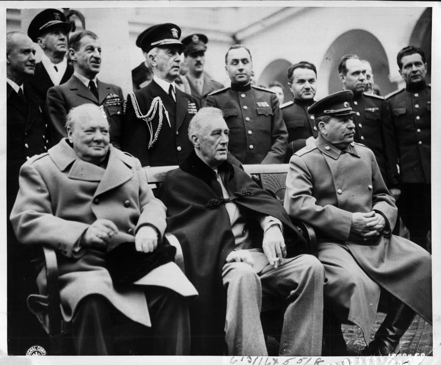- Truman, Churchill and Stalin
