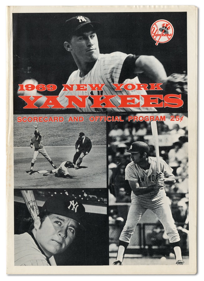 NY Yankees, Giants & Mets - Thurman Munson's First Game Program