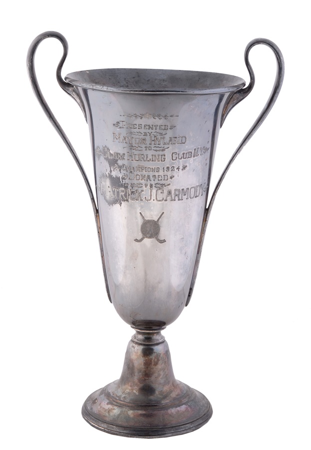 1924 Hurling Silver Plate Trophy by Wilcox