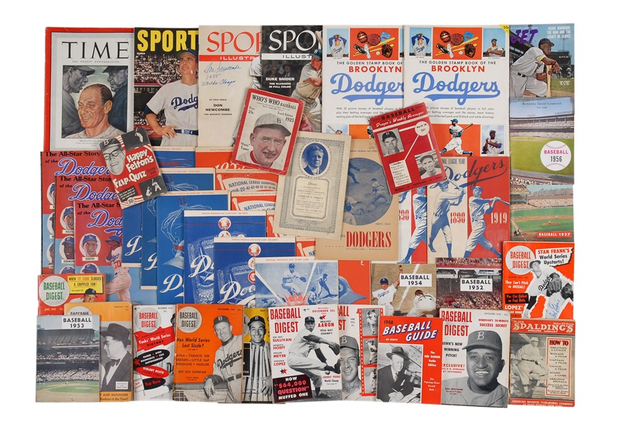 The Sal LaRocca Collection - Brooklyn Dodgers Program and Publication Collection