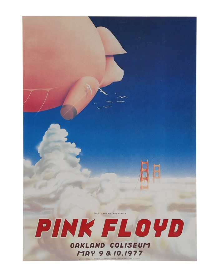 Rock 'n'  Roll - Pink Floyd Concert Poster