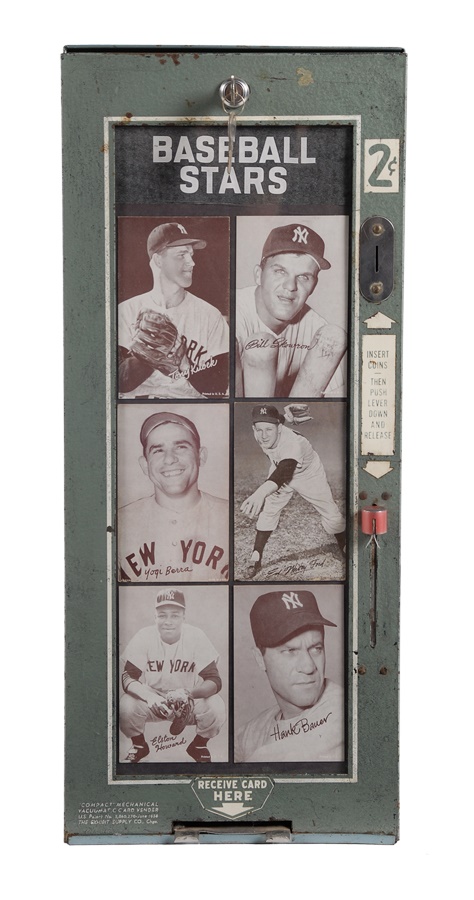 - Exhibit Machine Featuring Whitey Ford and Yogi Berra