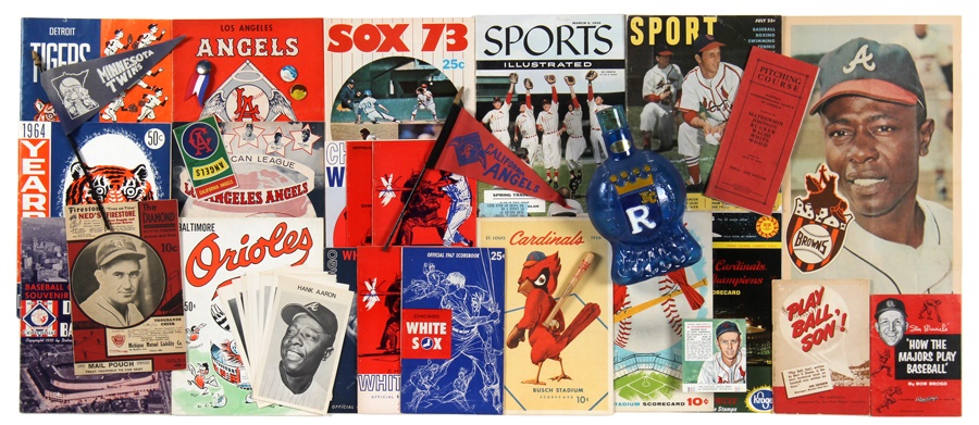 Assorted Baseball Memorabilia