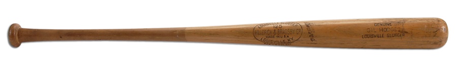 Baseball Equipment - 1950s Gil Hodges Game-Used Bat