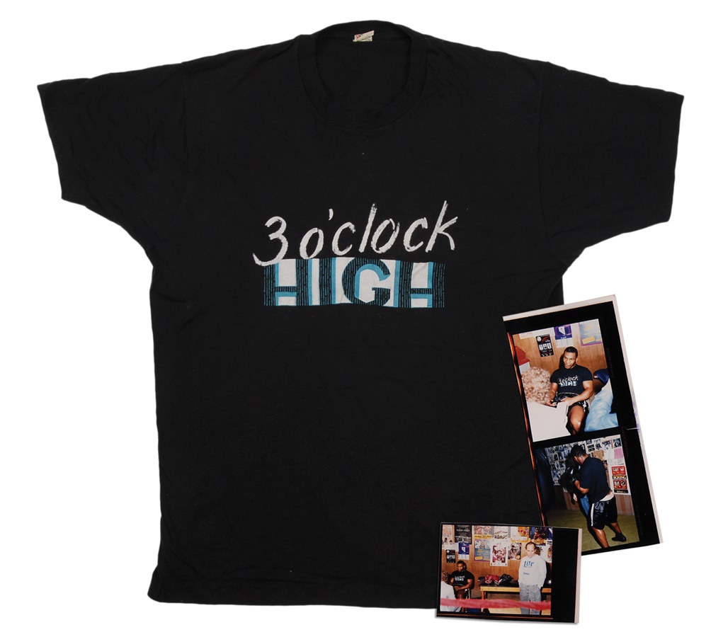 The Steve Lott Boxing Collection - Mike Tyson's Training T-Shirt - James Smith Match