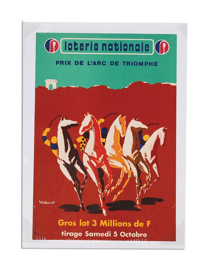 - Prix de L'Arc de Triomphe poster by Villamot