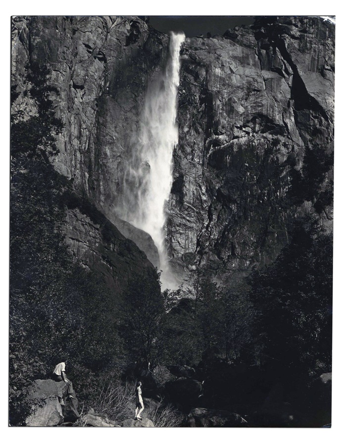 Rock And Pop Culture - The Waterfall Miracle by Ansel Adams