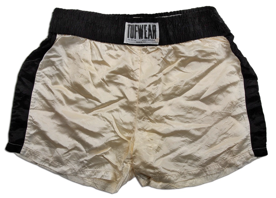 The Steve Lott Boxing Collection - Mike Tyson Training Trunks - "Bonecrusher" Smith