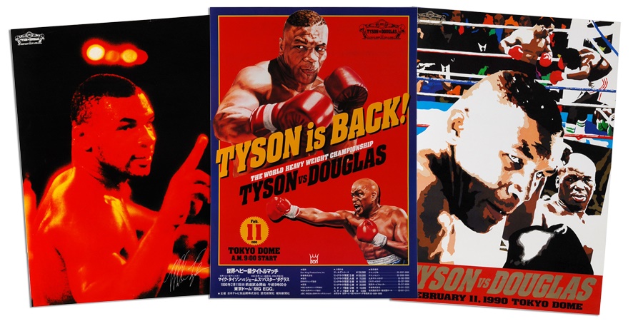 The Steve Lott Boxing Collection - Tyson vs Douglas On-Site Poster Collection (3)