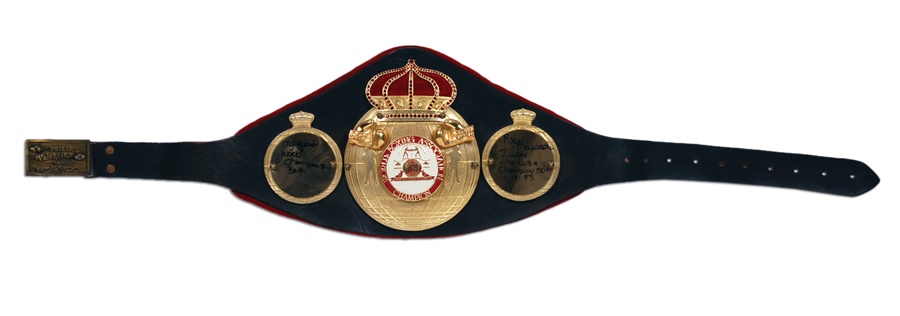 Muhammad Ali & Boxing - 1983 Roger Mayweather WBA Championship Belt