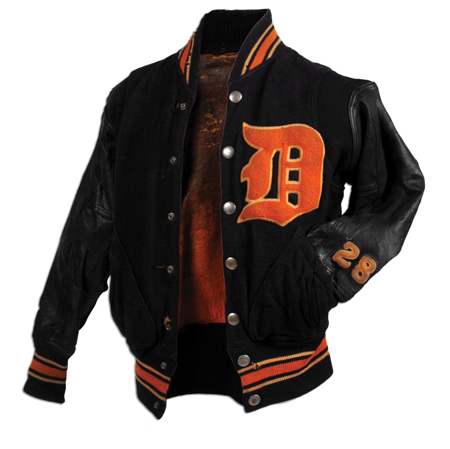 Baseball Equipment - 1939-41 Archie McKain Detroit Tigers Home Jacket